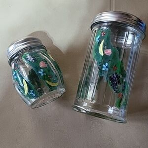 Vintage Shawnee Sugar Dispenser & Cheese Shaker